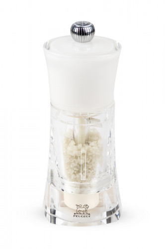 Moulin à sel humide transparent Ø 7 cm 14 cm Molene Peugeot Saveurs
