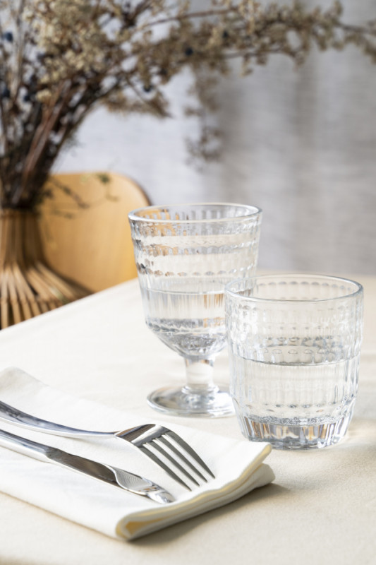 Verre à pied verre pressé 25 cl Panama Accolade