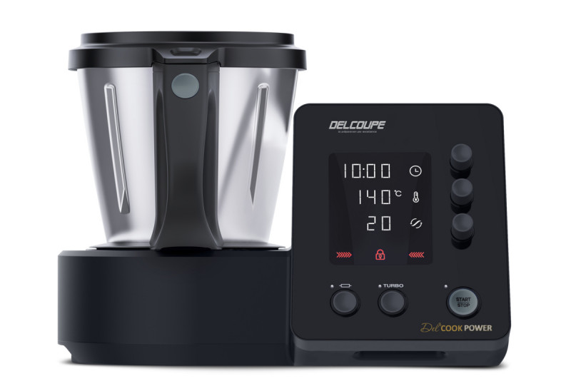 Robot mixeur cuiseur noir 1000 W 230v Delcoupe