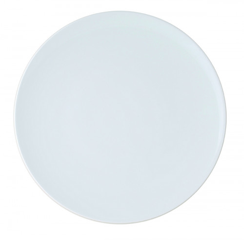Assiette coupe plate rond blanc porcelaine Ø 25 cm Gusto Mobius