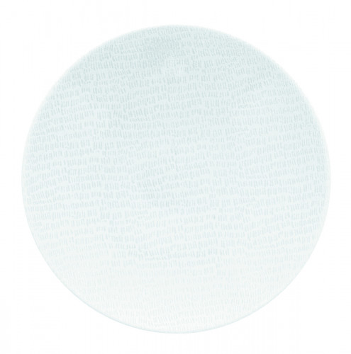 Assiette gastro creuse rond blanc porcelaine Ø 28 cm Gusto Mobius