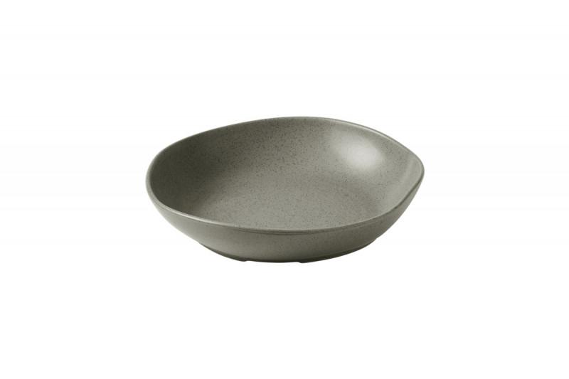 Assiette creuse organique peppercorn porcelaine vitrifiée 25 cm Stonecast Natural Churchill