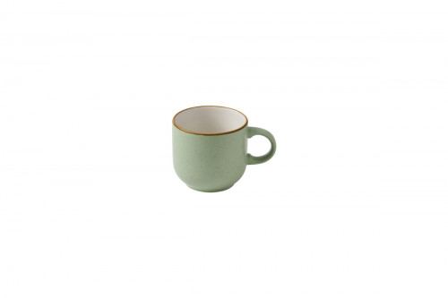 Mug rond Sage Green porcelaine vitrifiée 34 cl 8,5 cm Ø 8,5 cm Stonecast Churchill
