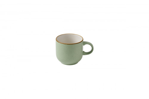 Mug rond Sage Green porcelaine vitrifiée 45 cl 9,5 cm Ø 9,5 cm Stonecast Churchill