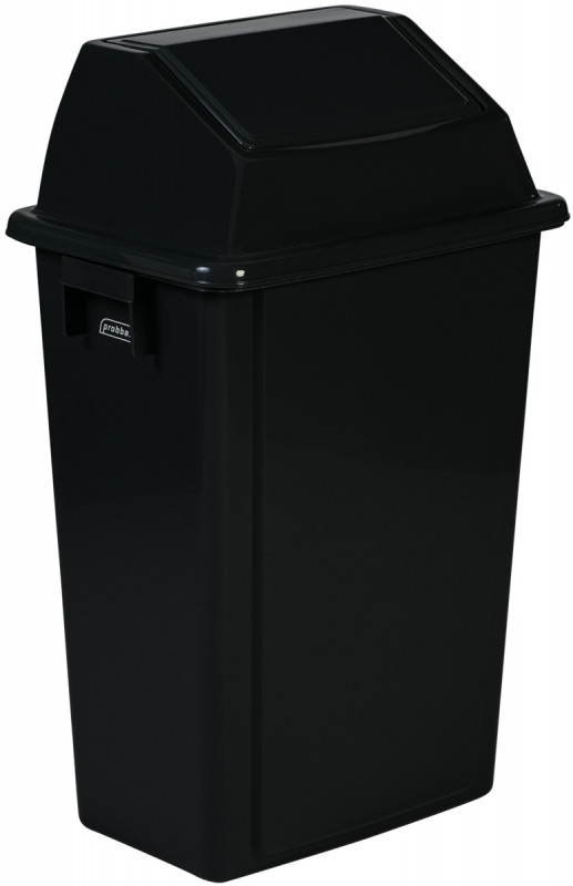 Couvercle basculant pour collecteur 60/80 L plastique noir Probbax