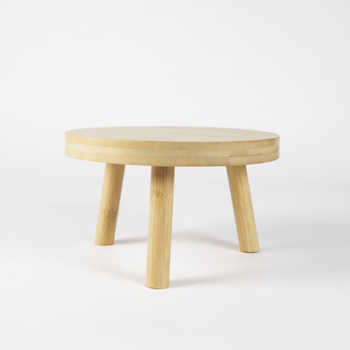 Rehausse bambou Ø 25 cm 15 cm Silva Pro.mundi