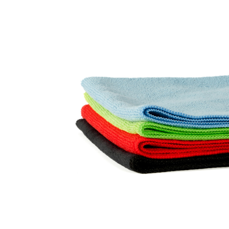 Lavettes microfibre vert microfibre 40x40 cm Kleaning Essentials (5 pièces)