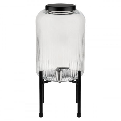 Distributeur à boisson inox noir Ø 20 cm 45 cm 7 L Industrial Aps