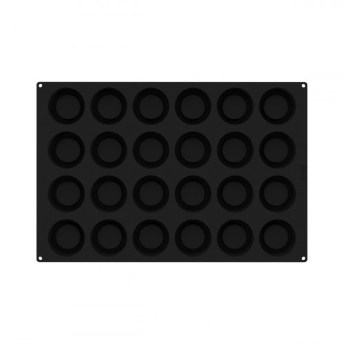 Plaque 24 savarins ronds silicone Pâtissier 60x40x3,5 cm