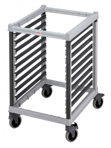 Chariot plastique sens longueur GN 2/1 9 niveaux Camshelving Cambro