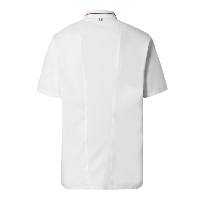 Veste de cuisine manches courtes blanc T4 Pesto Molinel