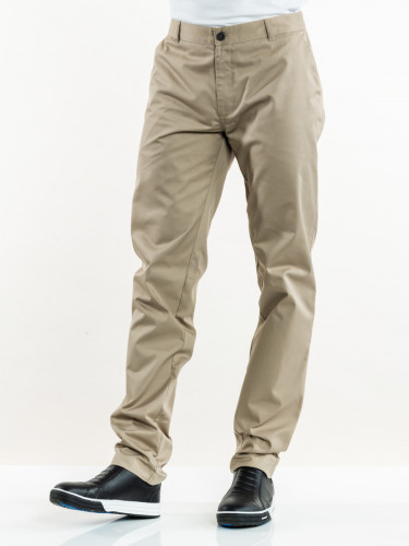 Pantalon de cuisine beige 56 Sabbia Chaud Devant