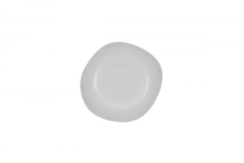 Assiette creuse organique Nuance porcelaine vitrifiée Ø 17 cm Between Rak