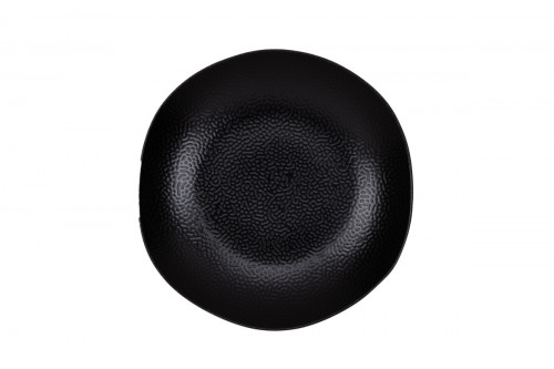 Assiette creuse organique Speckle porcelaine vitrifiée Ø 26 cm Between Rak