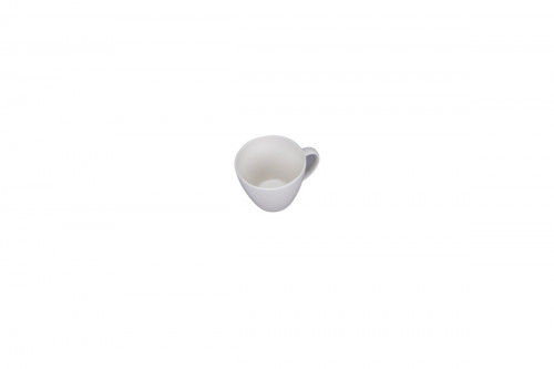Tasse à espresso organique ivoire porcelaine vitrifiée 9 cl Ø 7 cm Between Rak