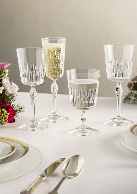 Verre à pied vin blanc verre cristallin 25,5 cl Celebrazione Bormioli Rocco