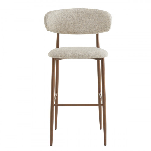Tabouret de bar greige 108,2x54,5x48,3 cm Clyde Flexmob