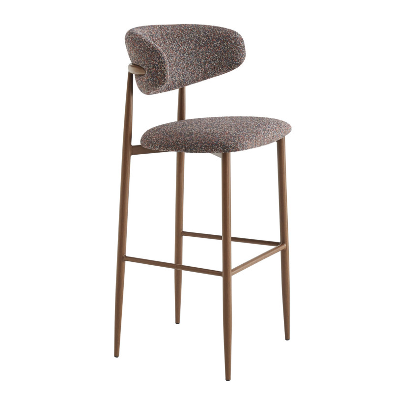 Tabouret de bar rouge 108,2x54,5x48,3 cm Clyde Flexmob