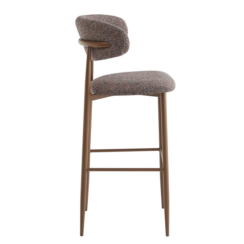 Tabouret de bar rouge 108,2x54,5x48,3 cm Clyde Flexmob