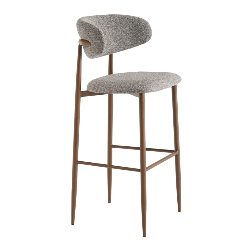 Tabouret de bar gris 108,2x54,5x48,3 cm Clyde Flexmob