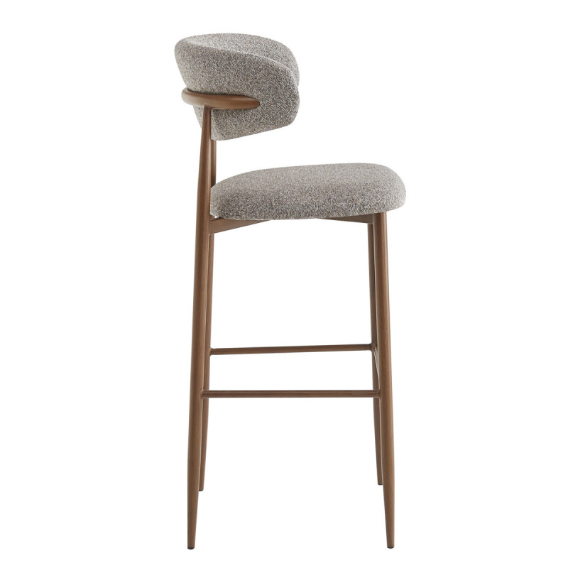 Tabouret de bar gris 108,2x54,5x48,3 cm Clyde Flexmob