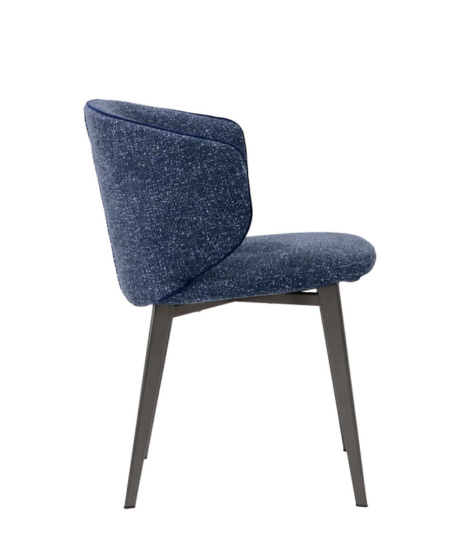 Chaise bleu 75x58x56 cm Maxime Flexmob