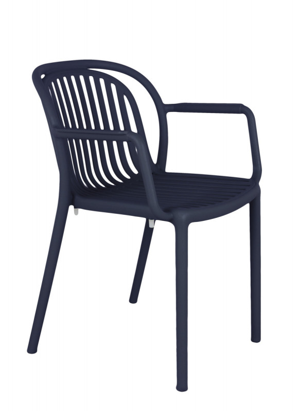 Fauteuil d'extérieur bleu 78x57x57 cm Jeddah Flexmob