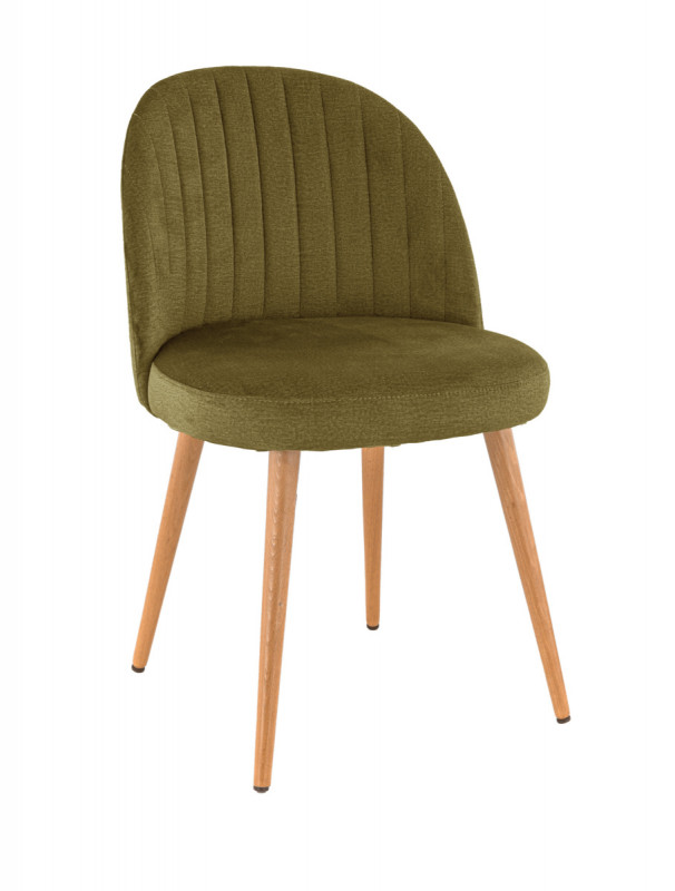 Assise de chaise vert olive 43x49x55 cm Emile Flexmob