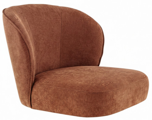 Assise de fauteuil terracotta 52x70x72 cm Clothilde Flexmob