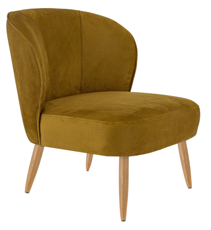 Assise de fauteuil or 52x70x72 cm Matisse Flexmob