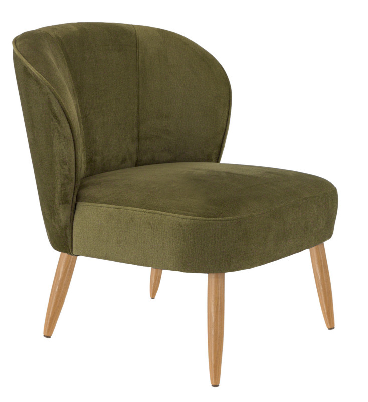 Assise de fauteuil vert olive 52x70x72 cm Matisse Flexmob