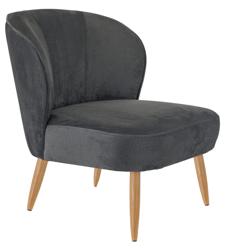 Assise de fauteuil gris anthracite 52x70x72 cm Matisse Flexmob