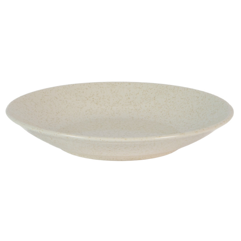 Assiette creuse stone grès renforcé Ø 23 cm Twist Essentials Collection