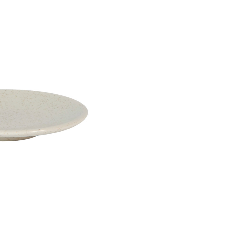 Assiette coupe plate stone grès renforcé Ø 12 cm Twist Essentials Collection